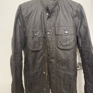 Barbour Men's Corbridge Dark Green Wax Jacket